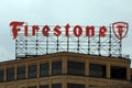 Firestone Sign Royalty Free Stock Photo